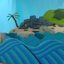 декорация "Пляж"