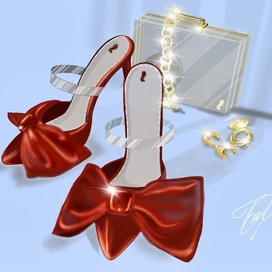 Красная туфелька