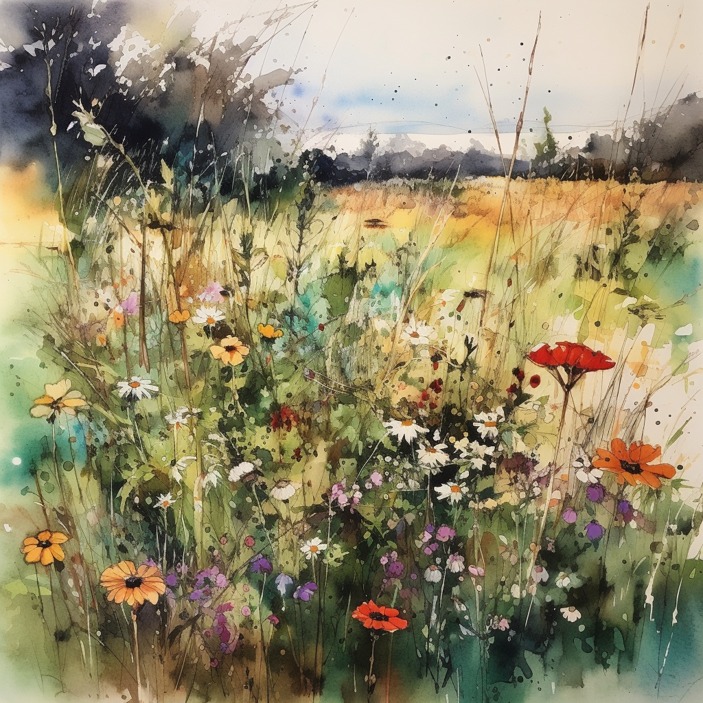 Цветущий луг