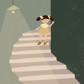 Вниз по лестнице (анимация)