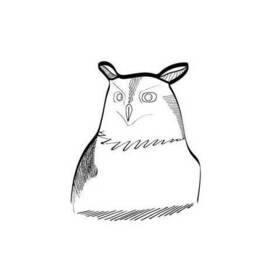 Vector Sketched Owl