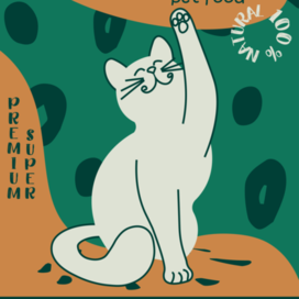 Упаковка корма для кошек