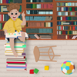 Обложка для детской книги
