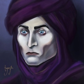 Портрет персонажа из романа