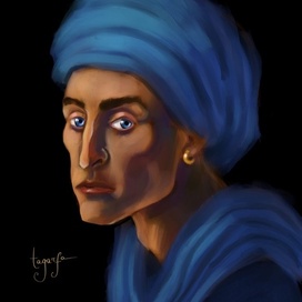 Портрет юноши с золотой сережкой