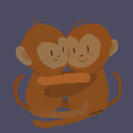 мои обезьянки любимые