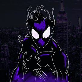 Symbiote spider