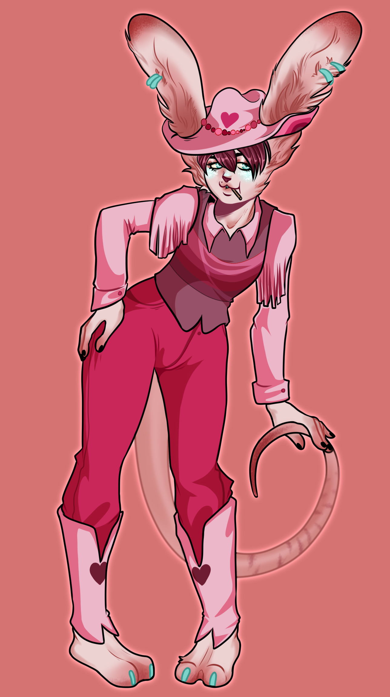 Иллюстрация Концепт персонажа в стиле компьютерная графика