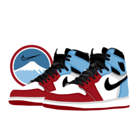 Иллюстрация "Nike air jordan"