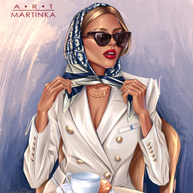 Дама за завтраком