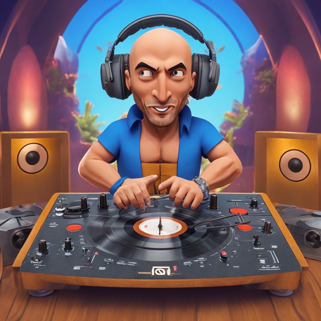 Диджей из средней Азии