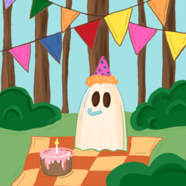 Party ghost