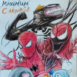 Spider-man and Venom Maximum Carnage