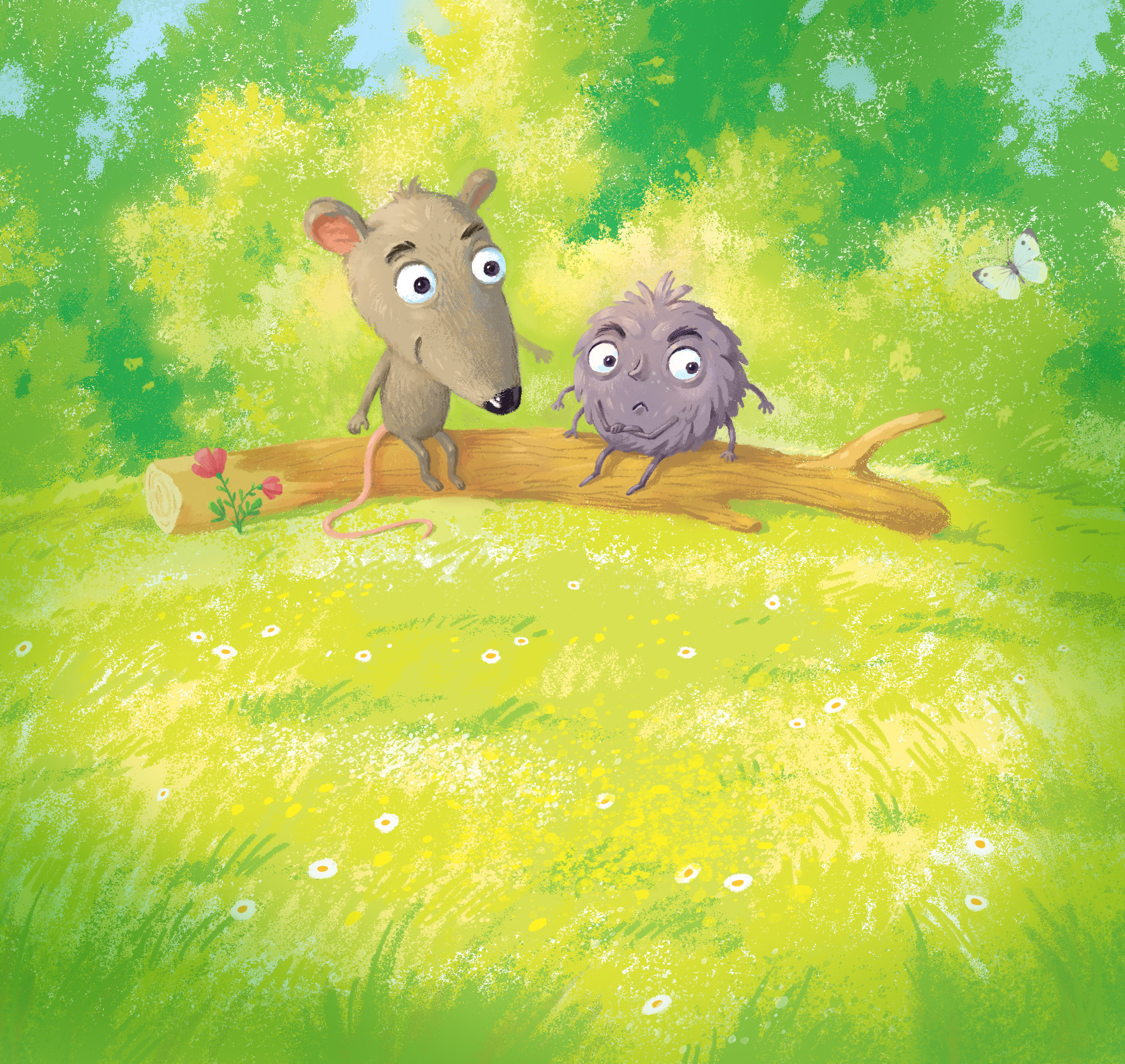 Иллюстрация Паучок Пао-пао. в стиле детский | Illustrators.ru