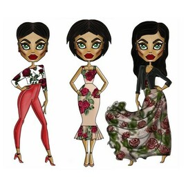 Dolce and Gabbana roses зима 2016