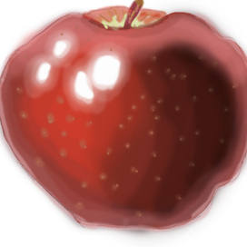 An apple