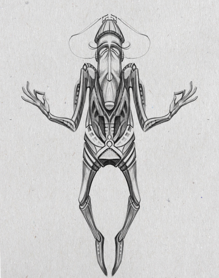 Иллюстрация На чилле в стиле компьютерная графика