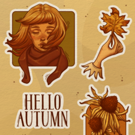 Стикерпак 'Hello Autumn'