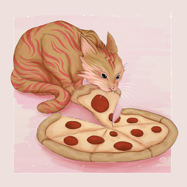 Pizzeria del gatito