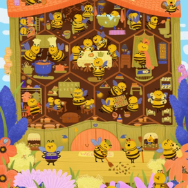 Жизнь пчелок