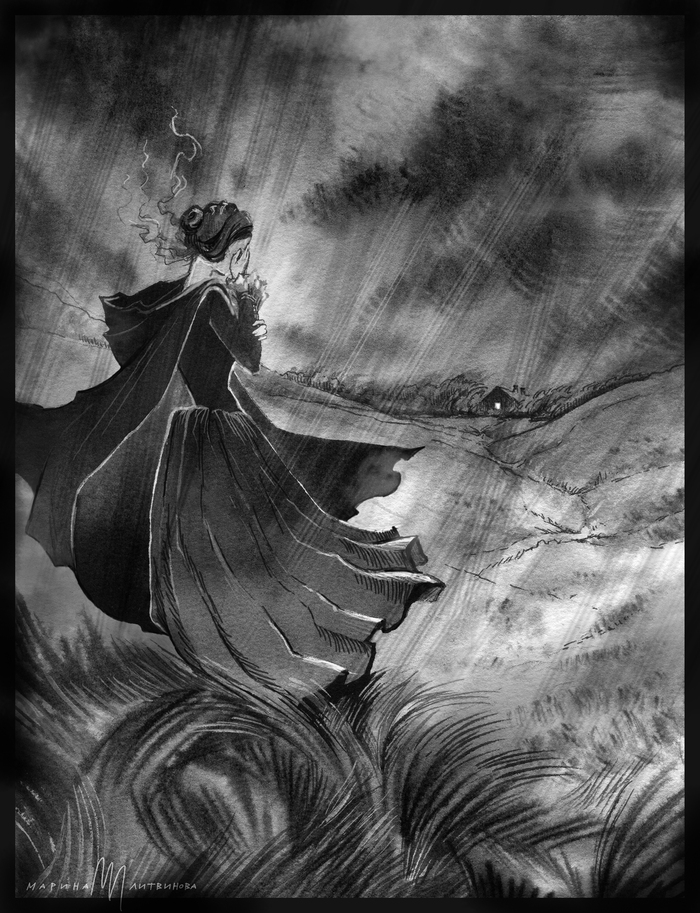 Иллюстрация Джейн Эйр | Illustrators.ru