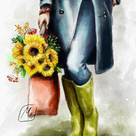 осенний букет