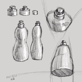 Скетч бутылка 