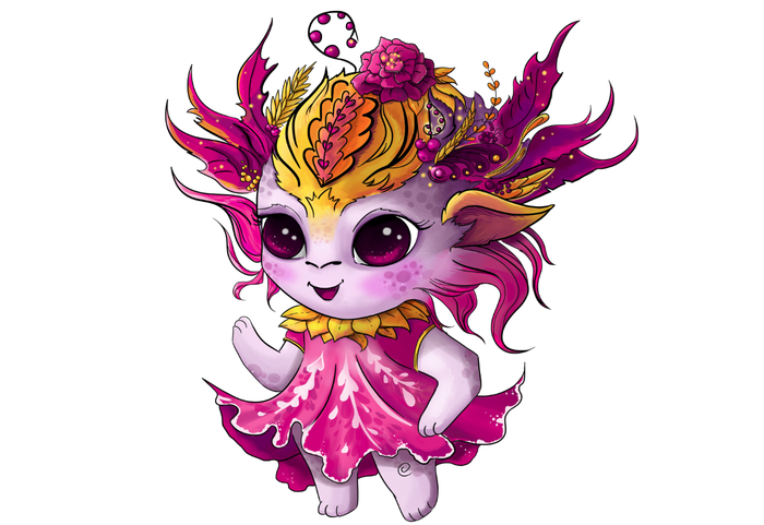 Иллюстрация Лилу в стиле детский | Illustrators.ru