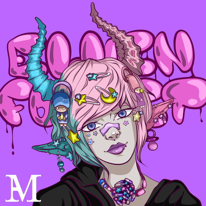 Иллюстрация Аниме девушка в стиле 2d, комикс | Illustrators.ru