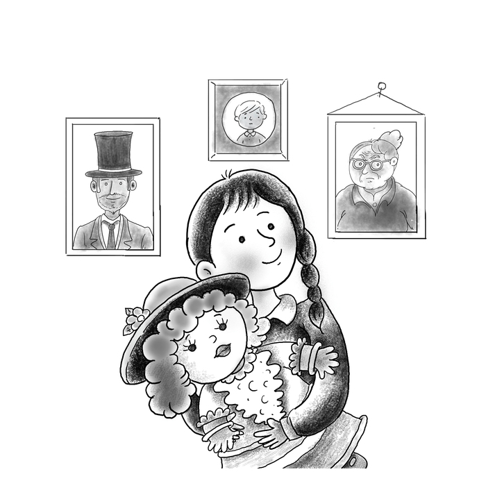 Иллюстрация "Маленькая принцесса" Иллюстрация к книге в