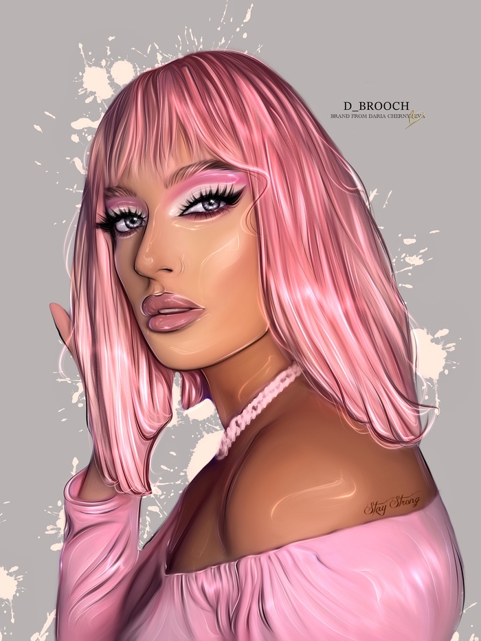 Иллюстрация Портрет в стиле Арт | Illustrators.ru