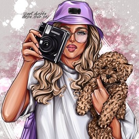 Девочка с собачкой