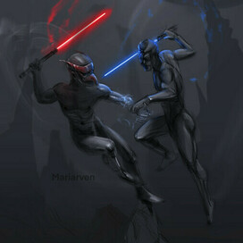 "battle Sith vs Jedi"