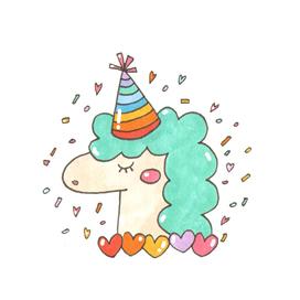 С Днем Рождения! | Birthday Illustration 
