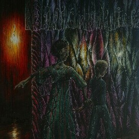 Иллюстрация к книге "Гарри Поттер и философский камень" 