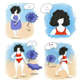 Комикс про уверенность в себе