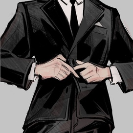 прорисовка костюма процесс 