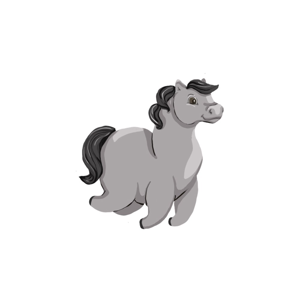 Лошадка бодипозитивная