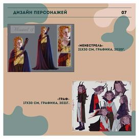 Дизайн персонажей