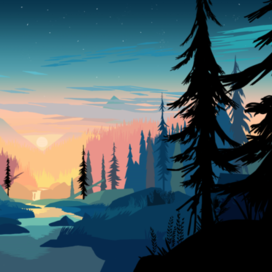 Forest Sunset