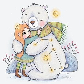 Созвездие белой медведицы