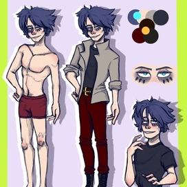 Пример референса персонажа 