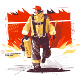 Пожарный 