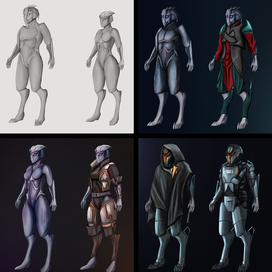 Концепт инопланетной рассы