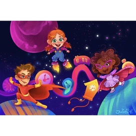 «Приключения во времени детей-супергероев»