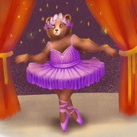Медведица-балерина