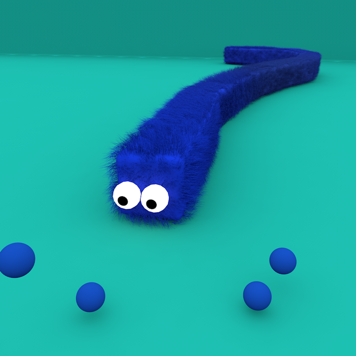 Иллюстрация Змейка 3D | Illustrators.ru