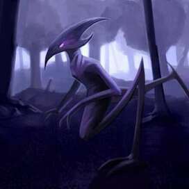 Существо в лесу