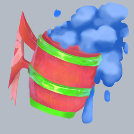 незавершённая кружка:(