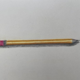 Обманка с карандашом 